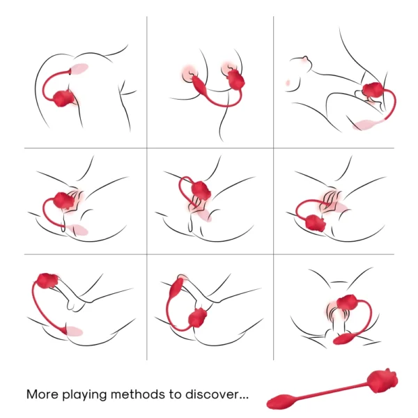 How to use rose sex toy