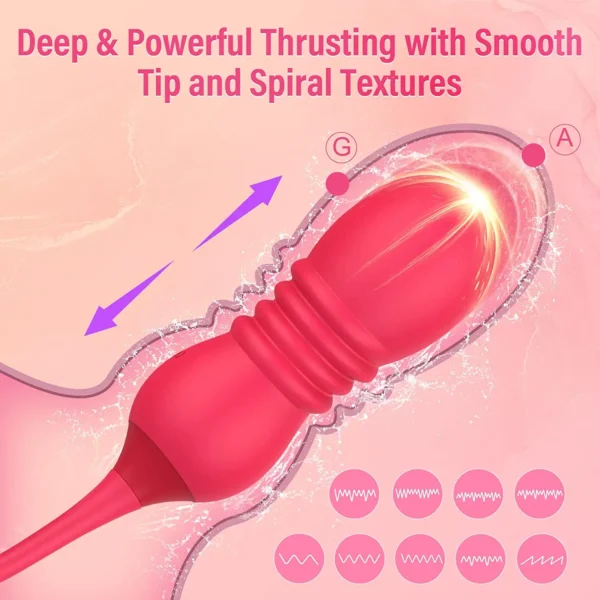 Rose Vibrator Features