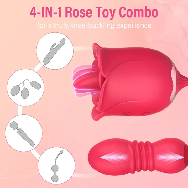 Rose Vibrator ultifunction