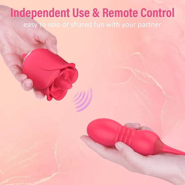 Rose Vibrator Remote Control