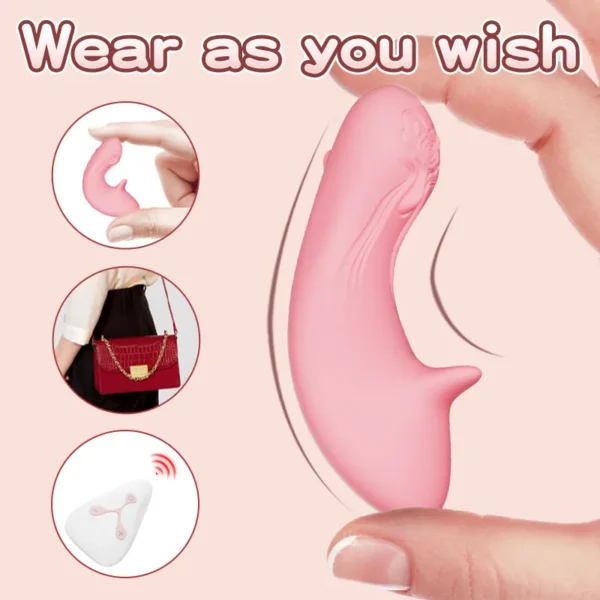 Vibrating panties are easy to carry