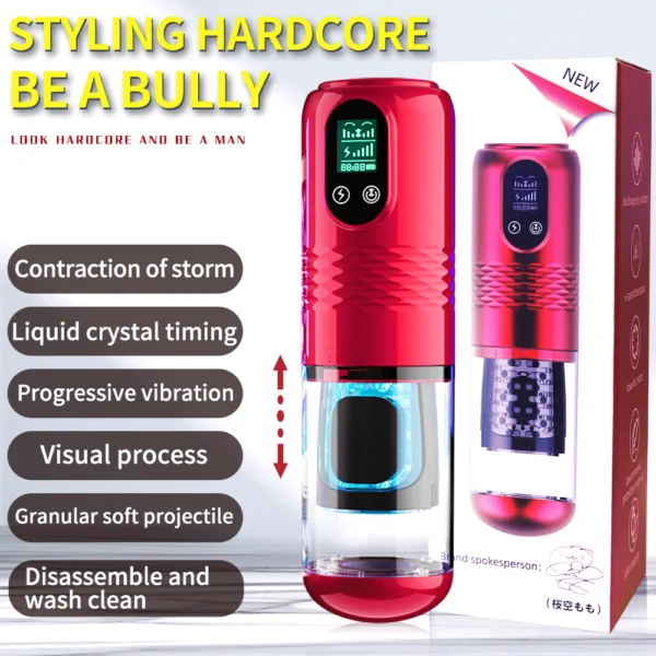 automatic male masturbator packaging