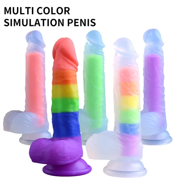 rainbow dildo