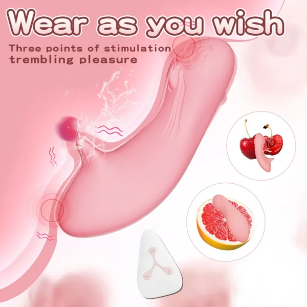 vibrating panties three point stimulation