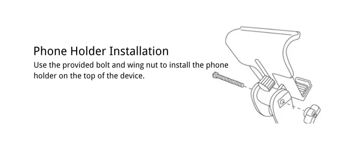 Phone Holder InstallationUse